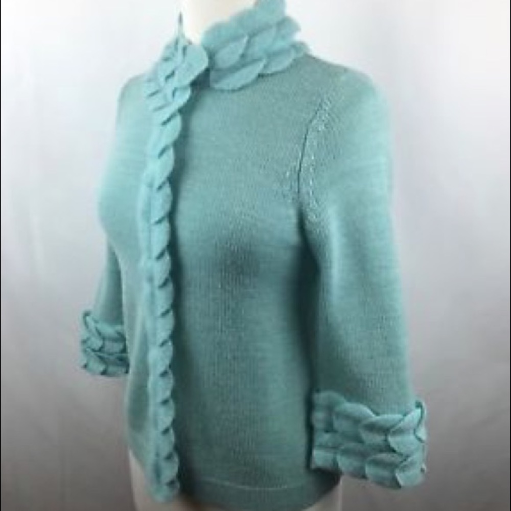 Anthropologie Skipping Through Leaves sweater